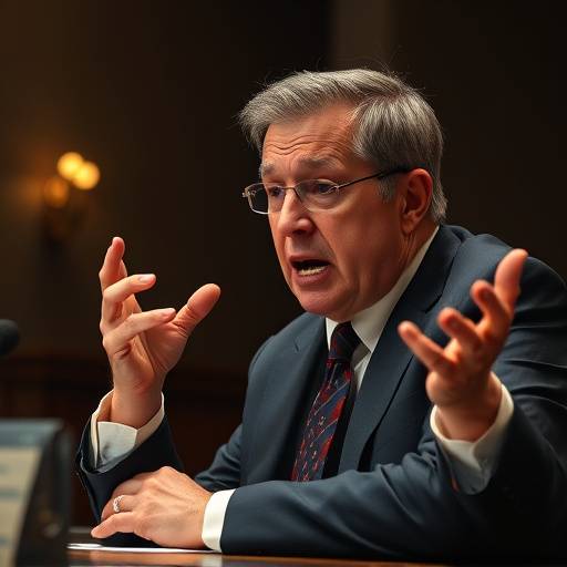Image d'un avocat plaidant avec passion devant un tribunal, illustrant l'importance de l'éloquence dans le domaine juridique.
